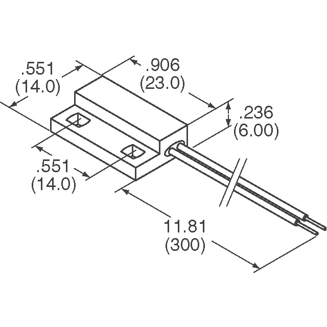 55140-3H-02-A Littelfuse Inc.  Sensores magnéticos - Posición Proximidad Velocidad (Módulos) - Industrial